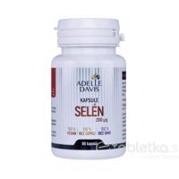 ADELLE DAVIS Selén 200mcg 60 kapsúl