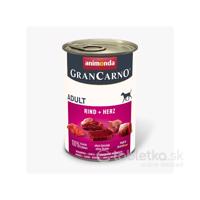 Animonda Grancarno Dog Adult Beef+Heart 6x400g