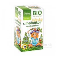 Apotheke BIO Detský ovocný čaj s medovkou rozprávkový 20x2g