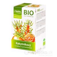 Apotheke BIO Selection Rakytníkový čaj s mäťou a pomarančom 20x1,8g