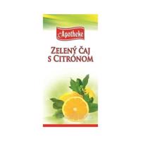 APOTHEKE PREMIER SELECTION ZELENÝ ČAJ S CITRÓNOM 20x2 g (40 g)