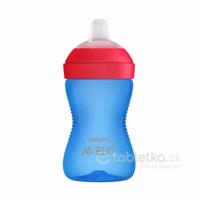 AVENT Hrnček s mäkkým náustkom, modrý 300ml