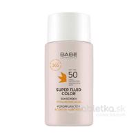 BABÉ Super Fluid Color SPF50 tónovaný fluid pre všetky typy pleti 50ml