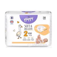 Bella Happy Soft&Delicate 2 Mini detské plienky 3-6kg 38ks