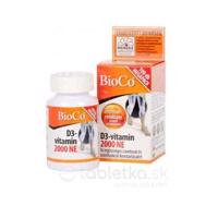 BioCo Vitamín D3 2000 NE tbl 1x100 ks