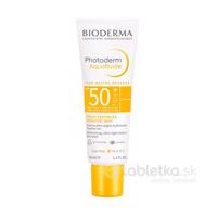 BIODERMA Photoderm Aquafluid netónovaný SPF 50+, opaľovací krém 40ml