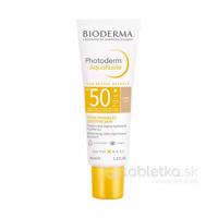 BIODERMA Photoderm Aquafluid svetlý SPF 50+ opaľovací krém 40ml