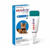 Bravecto Spot-On Cat roztok pre mačky (2,8-6,25kg)