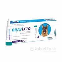 Bravecto Spot-On Dog L 1000mg roztok pre veľké psy (20-40kg) 3,57ml