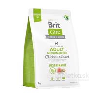 Brit Care Dog Sustainable Adult Medium Breed 3kg