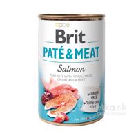 Brit Paté and Meat Salmon konzerva pre psy 400g