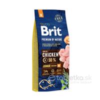 Brit Premium by Nature Dog Junior M 15kg