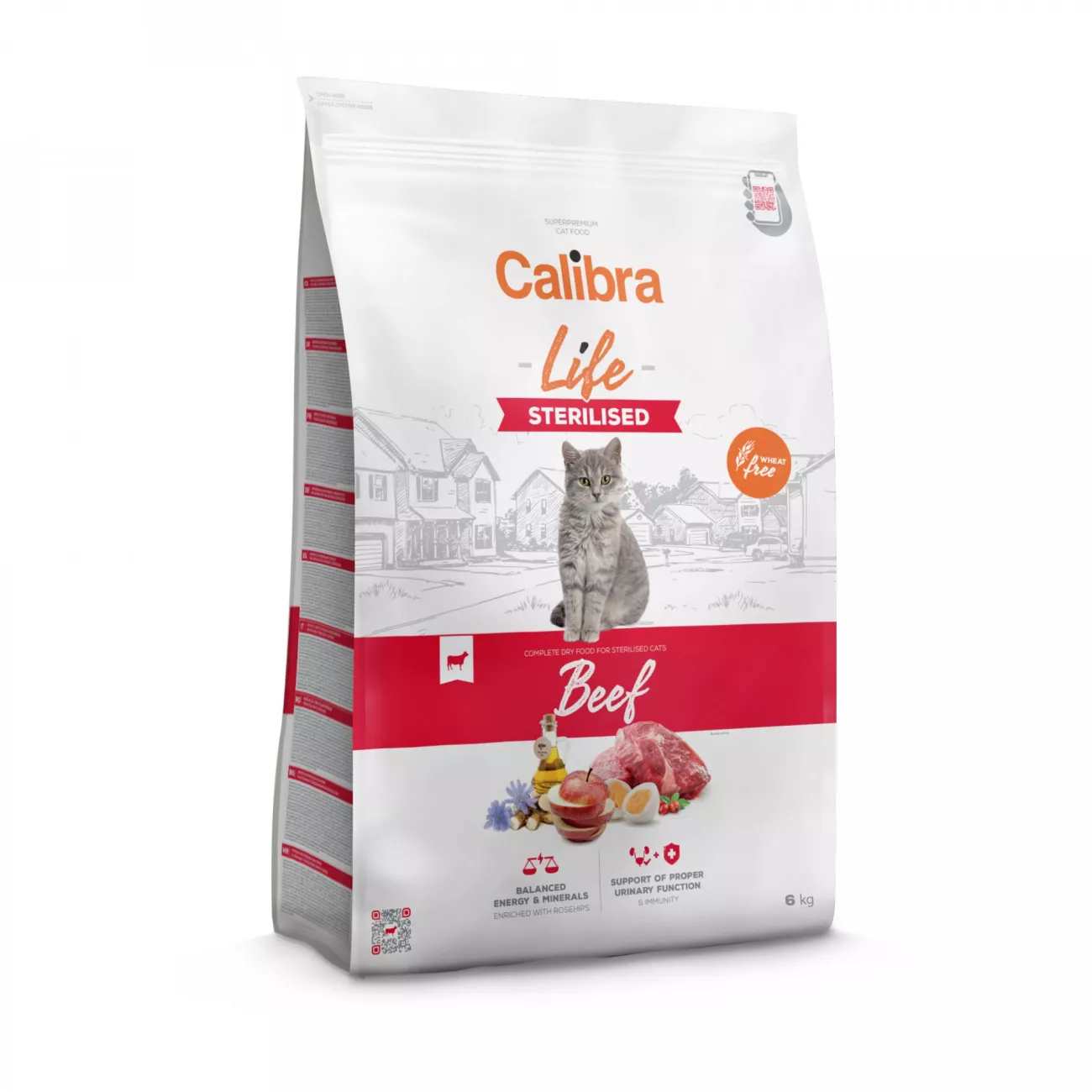 Calibra Cat Life Sterilised Beef 6kg