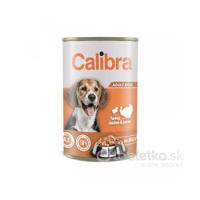 Calibra Dog Adult Turkey&Chicken&Pasta in jelly konzerva 1240g