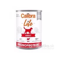 Calibra Dog Life Adult Beef with Carrots konzerva 6x400g