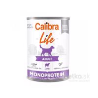 Calibra Dog Life Adult Lamb konzerva 6x400g