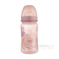 Canpol Babies antikoliková fľaša EasyStart Gold, ružová 240ml