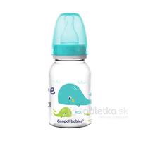 Canpol Babies fľaša s úzkym hrdlom Love & Sea 120ml