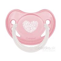 Canpol Babies silikónový cumlík s ortodontickou špičkou Pastel 0-6m