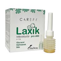 CAREFY Laxík mikroklystír pre deti 6x3g