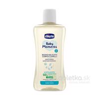 Chicco detský jemný šampón na telo a vlasy Baby Moments 200ml