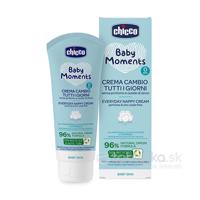 Chicco krém na detský zadoček neparfumovaný Baby Moments 100ml