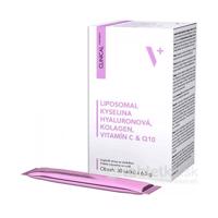 Clinical LIPOSOMAL Kyselina Hyalurónová, Kolagén, Vitamín C & Q10, 30 vrecúšok