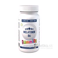 Clinical Melatonín B6 Gummies pektínové bonbóny s pomarančovu príchuťou 60ks