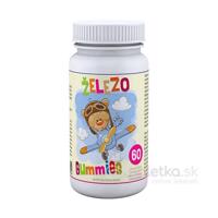 Clinical Železo Gummies s hroznovou príchuťou 60ks