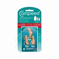 Compeed NÁPLASŤ na pľuzgiere MIX (2x stredná na päty + 2x malá + 1x malá na prsty) - 5 ks