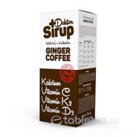 DOKTOR SIRUP Kalciový sirup ginger coffee 200 ml