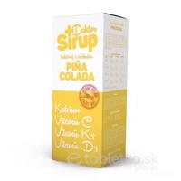 Doktor Sirup kalciový sirup s príchuťou PINA COLADA 1x200 ml