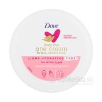 Dove telový krém Light Hydratation 250ml