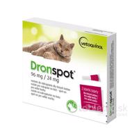 Dronspot 96mg/24mg spot on veľké mačky 2x1,12ml