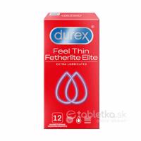 Durex Feel Thin Extra Lubricated 12 kusov