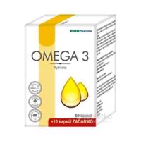 EDENPharma OMEGA 3 cps 60 +10 zadarmo