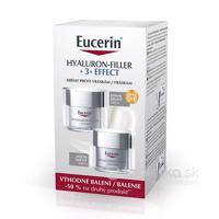 Eucerin HYALURON-FILLER+3xEFFECT DUO normálna pleť, denný krém SPF30, + nočný krém 50+50ml