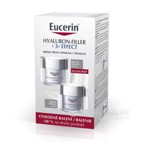 Eucerin HYALURON-FILLER+3xEFFECT DUO suchá pleť, denný krém SPF15, + nočný krém 50+50ml