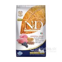 Farmina N&D dog AG adult mini, lamb, spelt, oats & blueberry 2,5kg