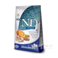 Farmina N&D Dog AG Ocean Adult Medium & Maxi, Codfish, Spelt, Oats & Orange 12kg