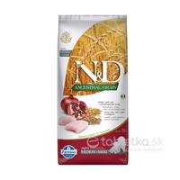 Farmina N&D dog AG puppy medium & maxi, chicken, spelt, oats & pomegranate 12kg