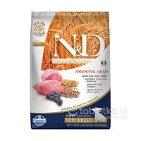 Farmina N&D dog AG puppy mini, lamb, spelt, oats & blueberry 7kg