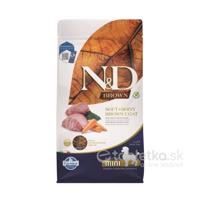 Farmina N&D Dog GF Brown Adult Mini, Spirulina & Carrot, Lamb 2kg