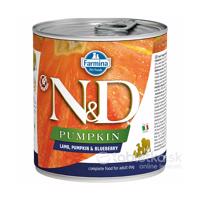 Farmina N&D dog PUMPKIN & lamb & blueberry konzerva pre psy 285g