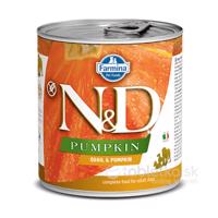 Farmina N&D dog PUMPKIN & quail konzerva pre psy 285g