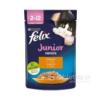 Felix Fantastic kapsičky Junior Kuracie želé 26x85g