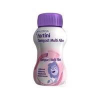 Fortini Compact Multi Fibre s jahodovou príchuťou 4x125 ml