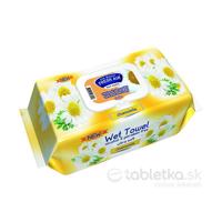 FRESH AIR vlhčené obrúsky Chamomile 120 kusov