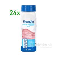 Fresubin Energy Fibre DRINK príchuť jahodová 24x200ml