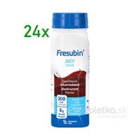 Fresubin Jucy DRINK príchuť čierna ríbezľa 24x200ml